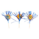 Pack of 50 Funny Foil Explosion Sun Cocktail Picks Fruit Cake Sticks Drink Party Cupcake Picks