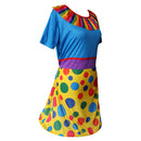Comedy Circus Clown Costume Ladies Party Halloween Hen Night Fun Fancy Dress