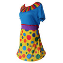 Comedy Circus Clown Costume Ladies Party Halloween Hen Night Fun Fancy Dress