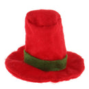 Set of 12pcs Merry Christmas Santa Hat Wine Bottle Topper Cover Christmas Table Decor