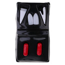 6pcs/Set Halloween Zombie Vampire Fang Tooth Cap Blood Tube Party Costume