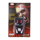 6pcs/Set Halloween Zombie Vampire Fang Tooth Cap Blood Tube Party Costume