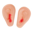 Pair of Jumbo Plastic Human Ears Costume Accessories for Giants Dwarf Clown
