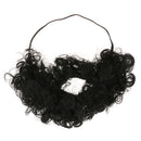 Novelty Afro Beard Mustache Macho Facial Hair Makeup Prop Party Fancy Dress