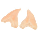 1 Pair Halloween Soft Pointed Ears Elf Ear Party Costume Props Fancy Dress