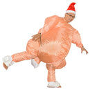 Inflatable Roast Turkey Costume Blow Up Suit Xmas Thanksgiving Fancy Dress