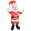 Adults Santa Inflatable Costume Fully Covered Outfit Christmas Party Dress Up