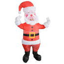 Adults Santa Inflatable Costume Fully Covered Outfit Christmas Party Dress Up