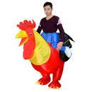 Adult Chicken Cock Inflatable Costume Blowup Party Outfit Accessories