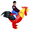 Adult Chicken Cock Inflatable Costume Blowup Party Outfit Accessories