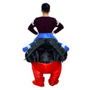 Adult Chicken Cock Inflatable Costume Blowup Party Outfit Accessories