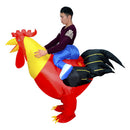 Adult Chicken Cock Inflatable Costume Blowup Party Outfit Accessories