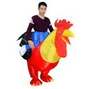 Adult Chicken Cock Inflatable Costume Blowup Party Outfit Accessories