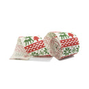 Burlap Hessian Roll Linen Roll Handmade Gift Christmas Crafts Christmas Elk