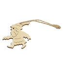 10pcs Christmas Wood Hanging Christmas Tree Embellishments Gift Tags