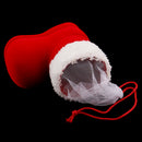 Christmas Plush Boots Shoes Candy Bag Santa Claus Tree Hanging DÃ©cor