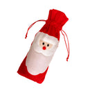 Santa Claus Wine Bottle Cover Wedding Xmas Birthday Party Gift Wrapper Bag