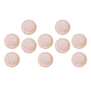 Pieces of 10 Fashion Gold Dots Paper Plates Wedding Dinner Party Home Bar BBQ Tableware