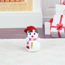 1pcs Random Color Lovely Tinsel Christmas Hanging Snowman Doll Xmas Ornament
