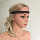 Fashion Elastic Lace Headband Woman Girls Fancy Dress Stretch Hair Accessory