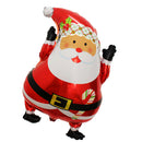 Large Santa Claus Aluminum Foil Balloon Christmas Party Decoration 63 X 46cm