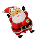 Large Santa Claus Aluminum Foil Balloon Christmas Party Decoration 63 X 46cm