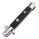 Switchblade Spring Pocket Beard Hair Comb Fold Blade Automatic Push Button