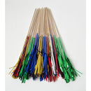 20pcs Metallic Foil Fireworks Cocktail Party Sticks Toothpick Decor Random