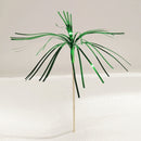 20pcs Metallic Foil Fireworks Cocktail Party Sticks Toothpick Decor Random