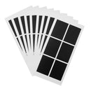 9 X 6pcs Chalkboard Blackboard Stickers Kitchen Jar Label Decals DIY Craft