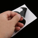 9 Sheets Black Funny Mustache Decal Stickers Craft Art Vinyl DIY Making