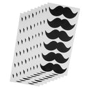 9 Sheets Black Funny Mustache Decal Stickers Craft Art Vinyl DIY Making