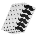 9 Sheets Black Funny Mustache Decal Stickers Craft Art Vinyl DIY Making