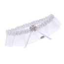 Wedding Garter Bride Pearl Ribbon Leg Ring Throwaway Toss Wedding Prom
