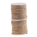 24 Rolls Rustic Twine Burlap Jute Rope Cord String Wedding Gift Wrapping DIY Craft Embellishments