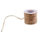 24 Rolls Rustic Twine Burlap Jute Rope Cord String Wedding Gift Wrapping DIY Craft Embellishments