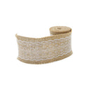 Roll of Burlap Lace Ribbon Wedding Christmas Decoration DIY Craft Supplies