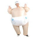 Inflatable Baby Blow Up Costume Fancy Dress Hen Stag Night Party Cosplay