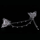 Elegant Lady Girls Crystal Rhinestones Forehead Hair Comb Hair Jewelry Costume
