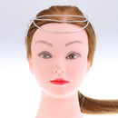 Elegant Lady Girls Rhinestones Flower Forehead Chain Hair Comb Headpieces