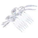 Bridal Hiar Comb Wedding Hair Clips Butterfly Crystal Comb Wedding Hair Accessories