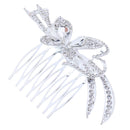 Bridal Hiar Comb Wedding Hair Clips Butterfly Crystal Comb Wedding Hair Accessories