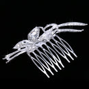 Bridal Hiar Comb Wedding Hair Clips Butterfly Crystal Comb Wedding Hair Accessories