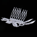 Bridal Hiar Comb Wedding Hair Clips Butterfly Crystal Comb Wedding Hair Accessories