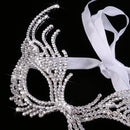 Eye Mask Crystal Rhinestone Royal Masquerade Wedding Bridal Prom Party