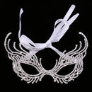 Eye Mask Crystal Rhinestone Royal Masquerade Wedding Bridal Prom Party