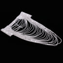 Fashion Women Ladies Silver Rhinestone Multilayer Necklace Tassel Bib Necklace Choker Statement Wedding Party Jewelry