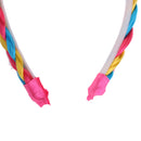 Women Girls Magical Pony Rainbow Unicorn Horn Ear Headband Fancy Dress Cosplay Birthday Hairband Hair Accessory