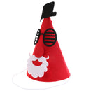Cute Kids Red Fabric Christmas Santa Hat Party Fancy Dress Accessories Gifts