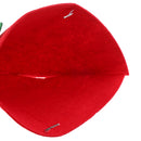 Merry Christmas DIY Red Felt Fabric Cone Hat Santa Claus Star Cap Kids Birthday Fancy Dress Costume Prop